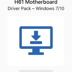 Zebronics H61 Motherboard Driver Pack – Windows 7/10